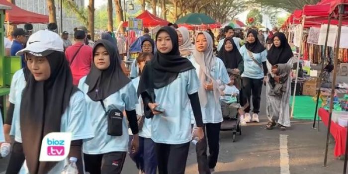 IKPI Kediri sukses menggelar Jalan Sehat Serentak 2026 di Simpang Lima Gumul