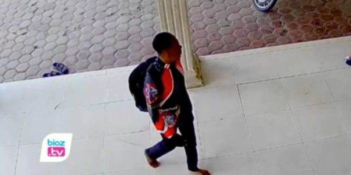 Pelaku menggasak Rp5 juta di Masjid Al Huda Bendungan hanya dalam dua menit.