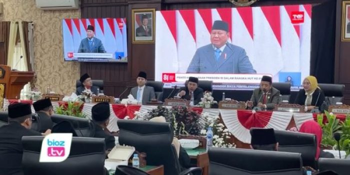 DPRD Trenggalek menghentikan Rapat Paripurna Pidato Kenegaraan Presiden lebih awal karena durasi pidato berbenturan dengan waktu salat Jumat.