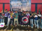 Dua belas atlet IBCA MMA Trenggalek meraih 10 medali di Kejurprov Jawa Timur Sirkuit 3 Blitar.