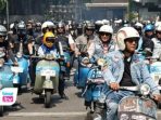 Bumi Yakso Berscooter, Ribuan Pecinta Vespa Padati Kawasan Wisata Pantai Trenggalek Bumi Yakso Berscooter di Trenggalek mengajak komunitas Vespa mempromosikan wisata Pantai Prigi,