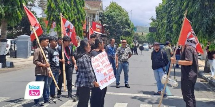 GMNI Trenggalek menilai dua tahun pemerintahan Prabowo-Gibran gagal melindungi HAM.