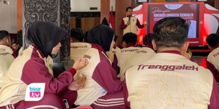 Trenggalek memberangkatkan 126 atlet ke Popda dan Peparpeda Jatim 2026