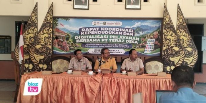Kecamatan Pule menggandeng PT Teraz untuk mendorong digitalisasi layanan desa.
