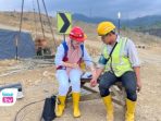 Progres fisik Bendungan Bagong Trenggalek pada paket 1, 2, dan 3 mencapai 85 persen. Pengawasan K3L juga terus diperkuat.