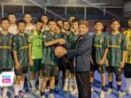 Subadianto melepas tim futsal D’SON menuju Play-Off Jatim.